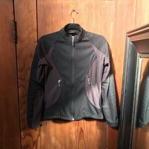 HELLY HANSEN Full Zip Jacket, Small, Black